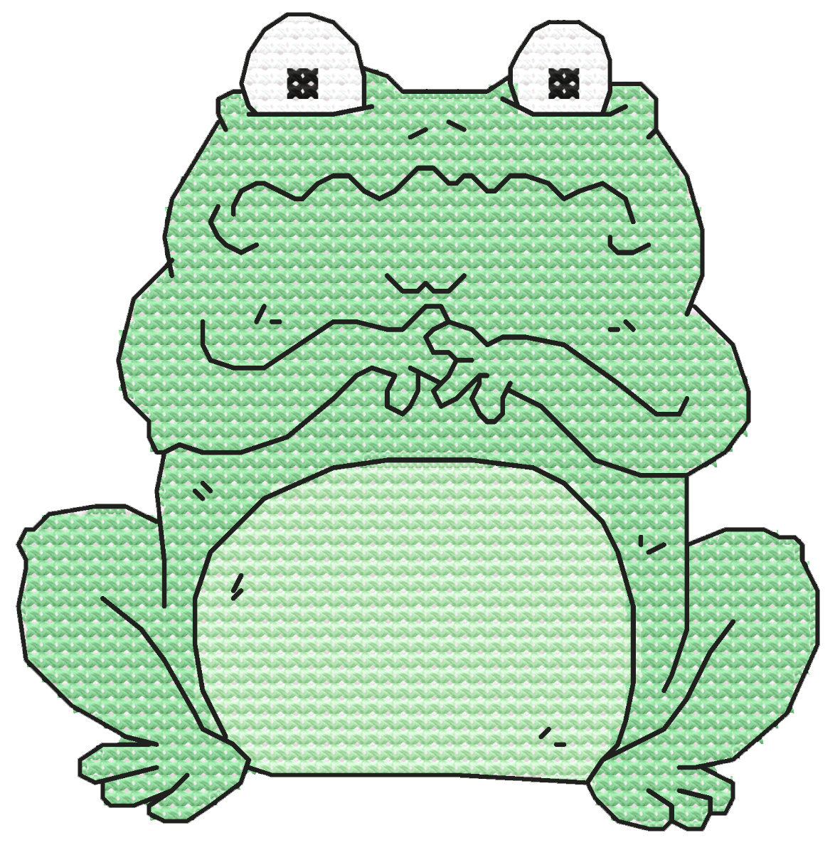Free Frogging Pattern with Newsletter Subscription