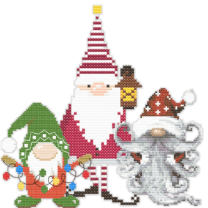 Gnome Cross Stitch